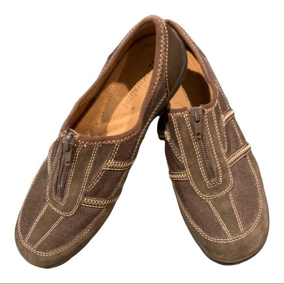 Naturalizer Acorn Slide On Sneaker Brown 7M - Picture 1 of 7